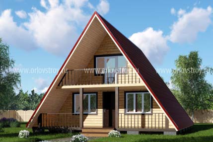 Треугольный дом. Интерьеры треугольных домов