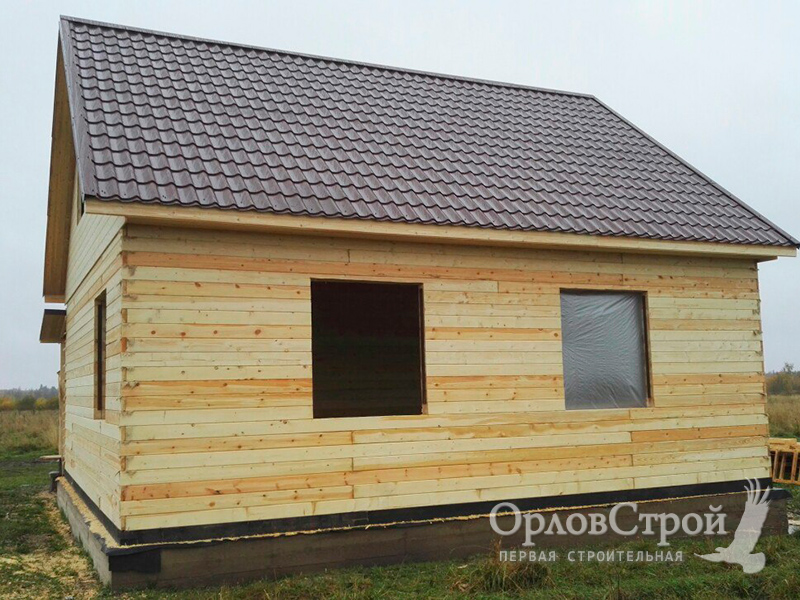 Сборка и монтаж дачного дома из бруса своими руками — Укрбио